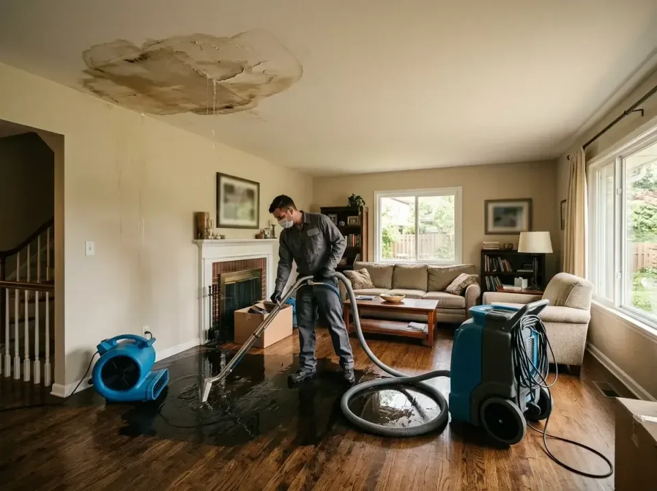 attic-pipe-burst-ceiling-drip-008 — frequently asked questions, Water Damage Restoration & Carpet Care in Weatherly, PA